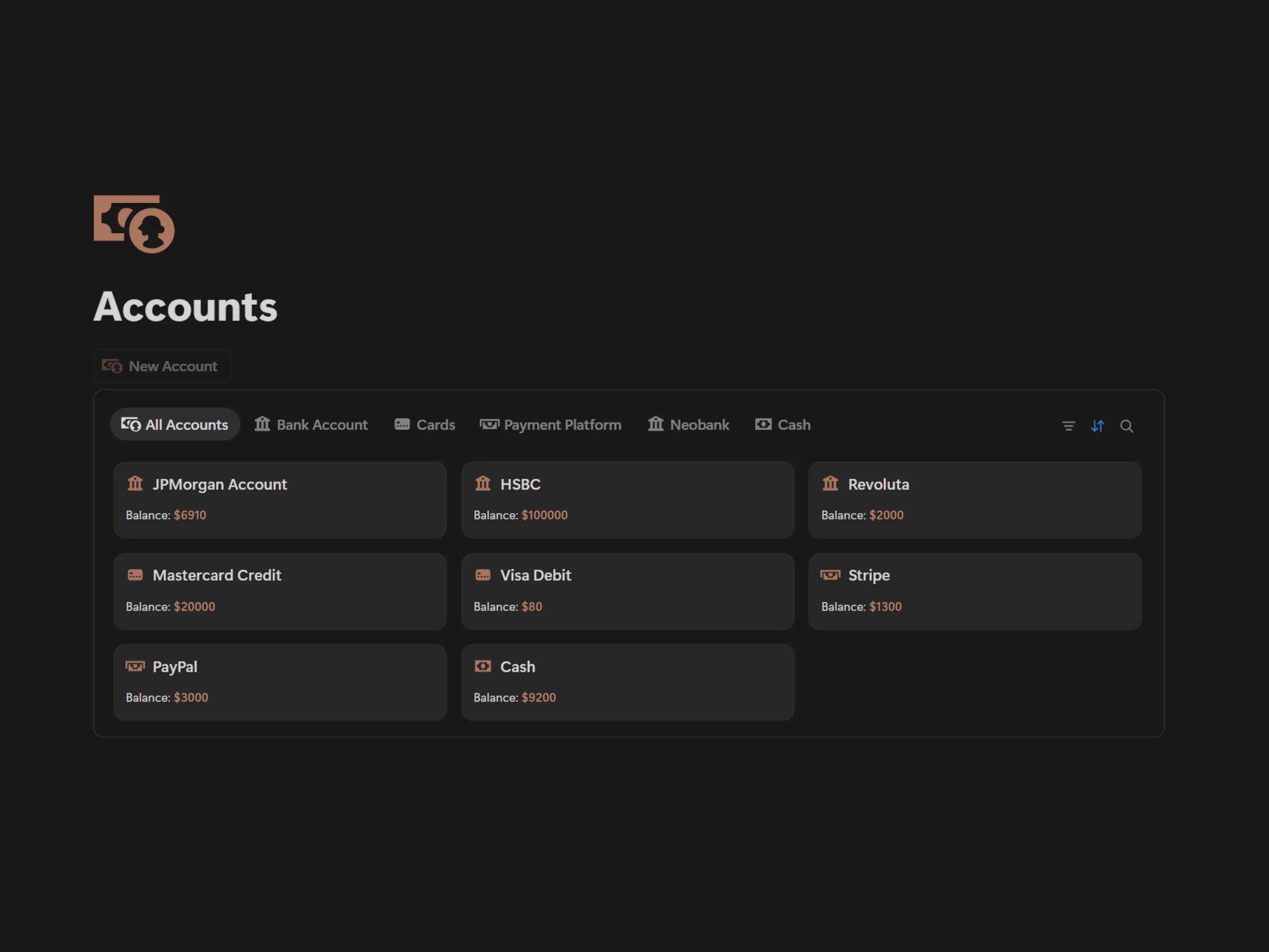 Accounts