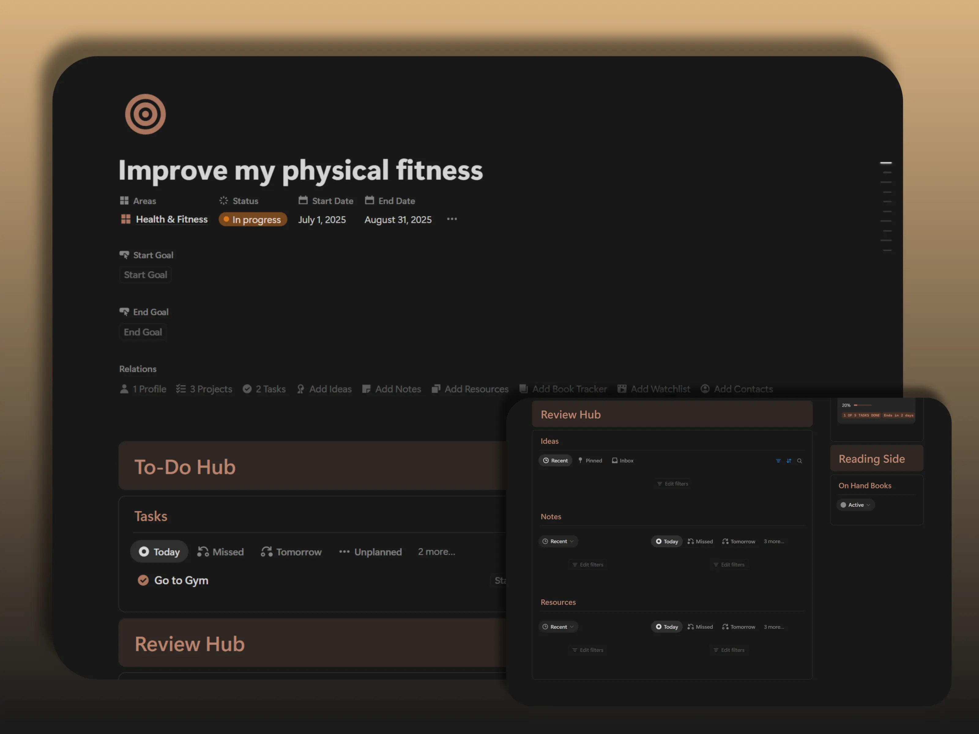 Notion Template Screenshot